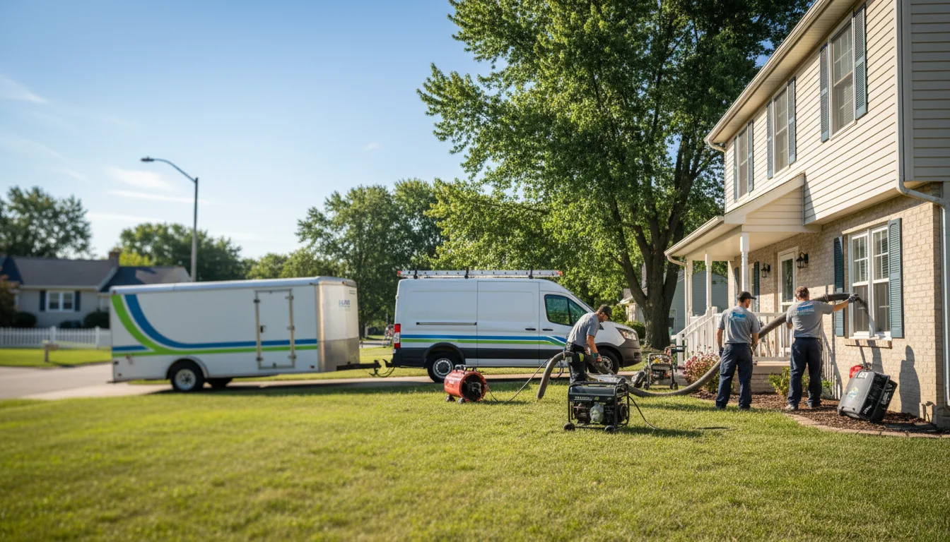 Flooded Basement Restoration And Cleanup With Repair in Paw Paw, MI near me